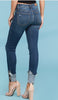 Image of Cuff Me Plus Size Denim Jeans