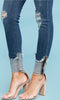 Image of Cuff Me Plus Size Denim Jeans
